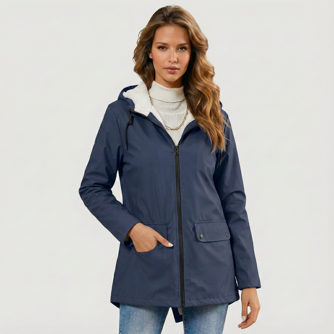 Cara™ | Wind and waterproof rain jacket