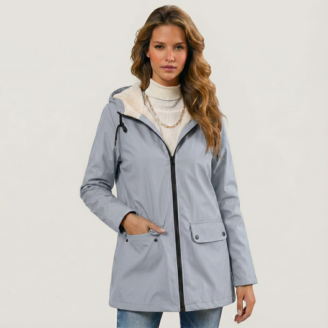 Cara™ | Wind and waterproof rain jacket